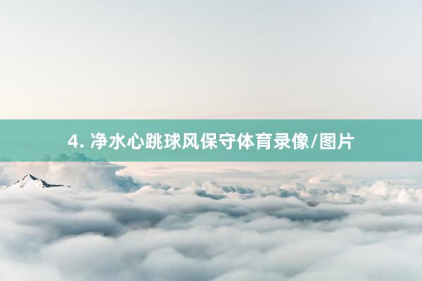 4. 净水心跳球风保守体育录像/图片